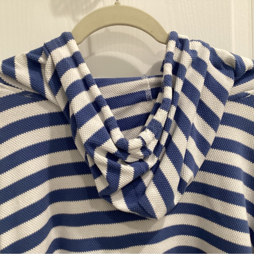 Tribal Navy and White Striped Knit Top - Picture 9 of 9